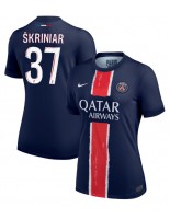 Ženske Nogometnih dresov Paris Saint-Germain Milan Skriniar #37 Domači 2024-25 Kratki rokavi